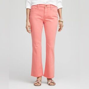 Chico's Coral Wide Leg Jeans